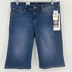 Jessica Simpson Calypso Wash Sunset Bermuda Denim Shorts